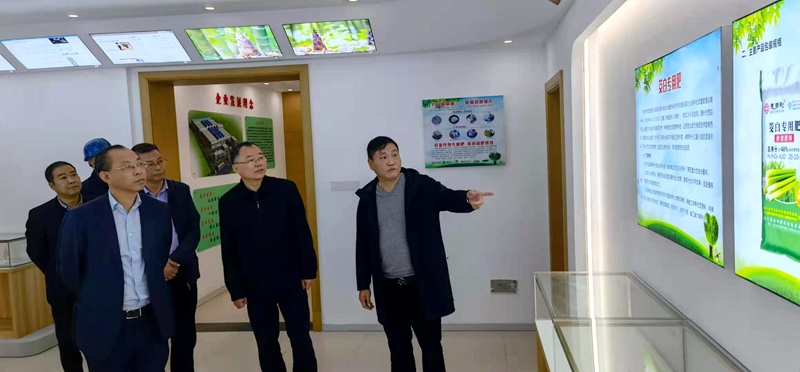 興合集團領導調研公司農資、地產板塊